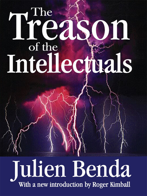 Title details for The Treason of the Intellectuals by Julien Benda - Available